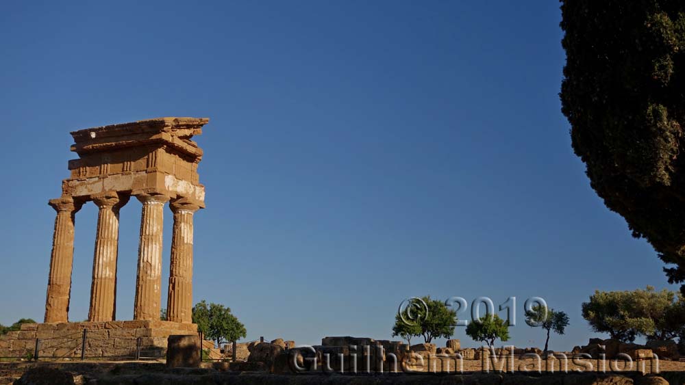 Agrigente - Temple des Dioscures