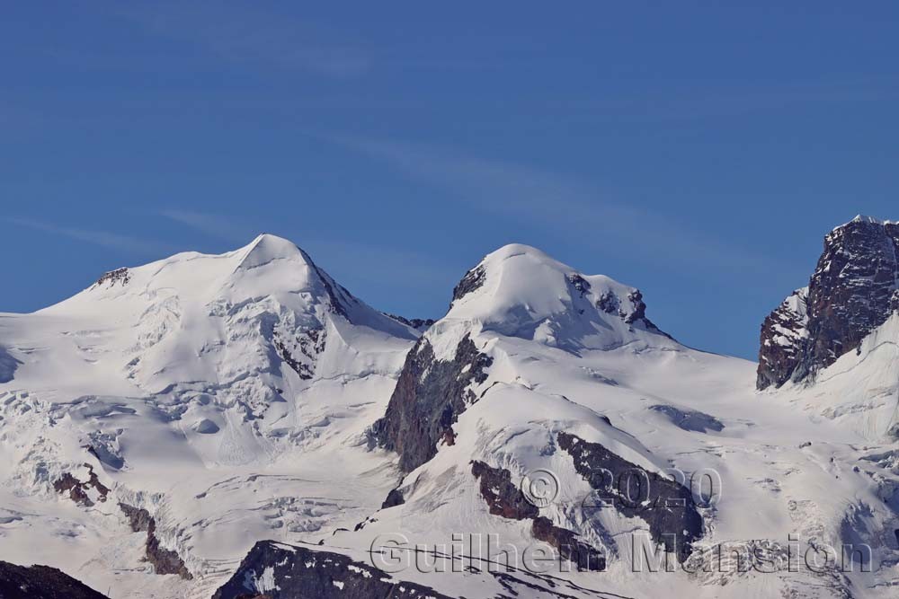 Castor (4228 m) - Pollux (4092 m)